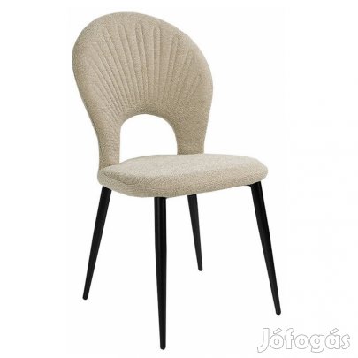 Fémvázas étkezőszék világosbarna T28738