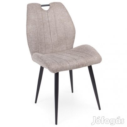 Fémvázas étkezőszék világosbarna T28761