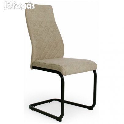 Fémvázas étkezőszék világosbarna T28785