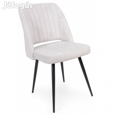Fémvázas étkezőszék világosszürke T28771