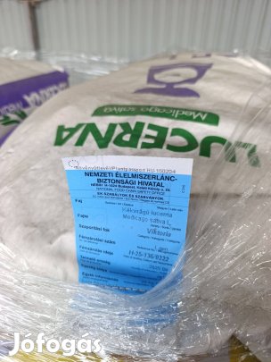 Fémzárolt I. fokú Szarvasi Viktória lucernavetőmag bio minősítéssel