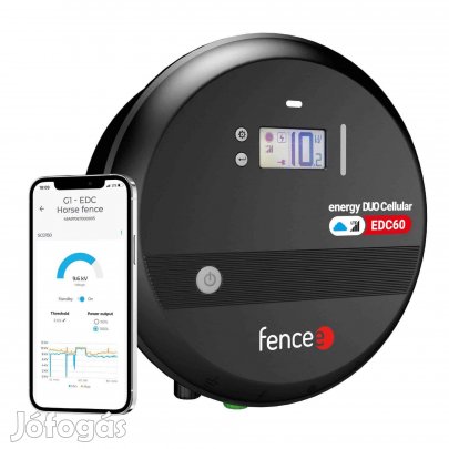Fencee EDC60 6J Smart cellular Duo Okos Villanypásztor Készülék GPS