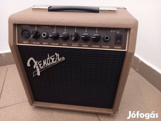 Fender Acoustasonic 15 akusztikus gitárerősítő