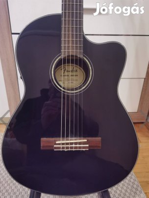 Fender CN-140sce elektro- klasszikus gitár.