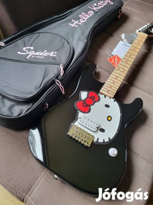 Fender Hello Kitty Stratocaster elektromos gitár