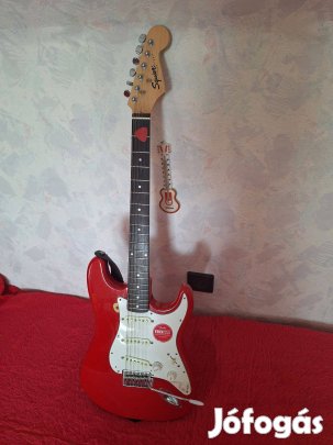 Fender Squier Standard stratocaster Indonéz, elektromos gitár