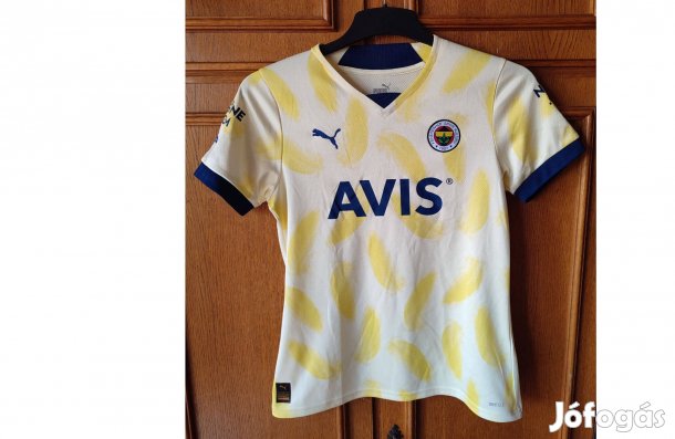Fenerbahce eredeti fehér sárga Puma női mez (S)