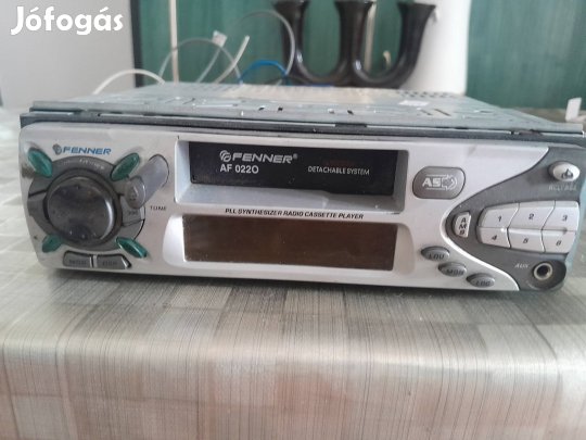 Fenner kazettás Rádiós autós magnó 