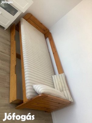 Fenyôágy kanapé , ágynemútartós, gyerekszobába is