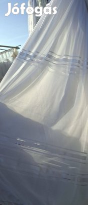 Fényáteresztő függőny ólomzsinorral + ajándék ráncoló szalag