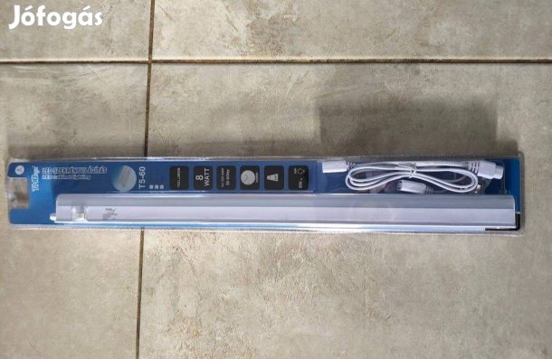 Fénycső Új armatúrat5 LED kapcsolóval és villásdugóval