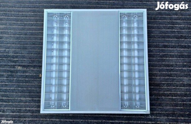 Fénycsöves neon armatúra 60x60 cm