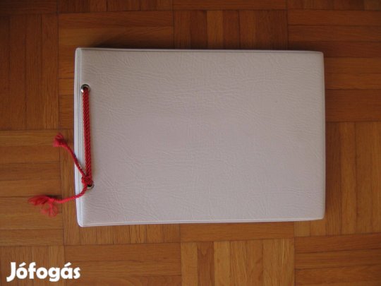 Fénykép / fotó album, fehér, új