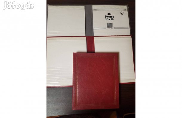 Fényképalbumok 13x18 cm, 10x15 cm, 9x13 cm méretek