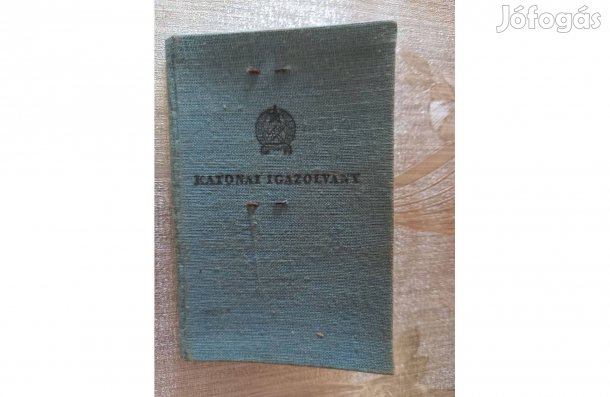 Fényképes katonai igazovány