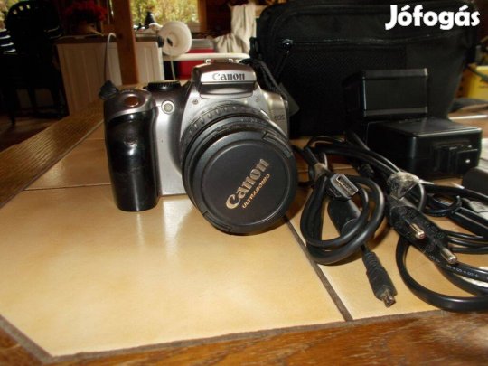 Fényképezőgép tartozékokkal