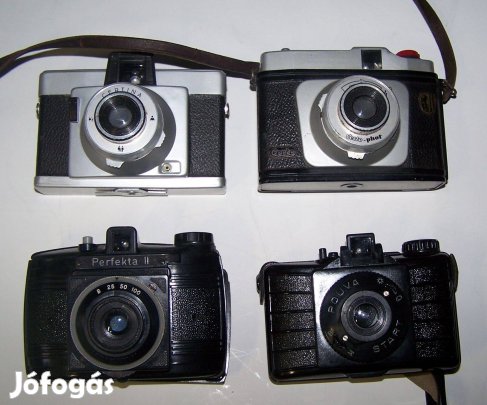 Fényképezőgépek (50-es évek): Certina, Certo-Phot, Pouva, Perfekta