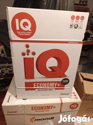 Fénymásolópapír IQ Economy+ A/3 80 g 500 ív/csomag