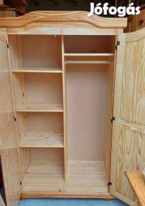 Fenyő 2 Ajtós Gardróbszekrény