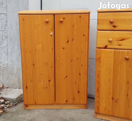 Fenyő 2 ajtós komód 54