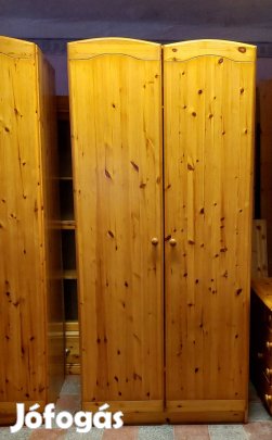 Fenyő 2 ajtós szekrény 892