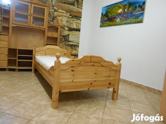 Fenyő 90x200 ágy