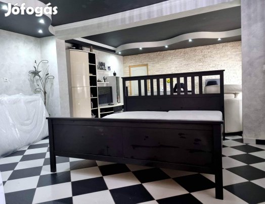 Fenyő IKEA franciaágy 180x200