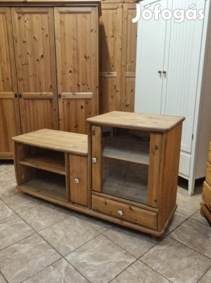 Fenyő TV állvány 140x81x44