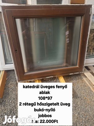 Fenyő ablak 108*97