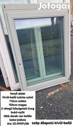 Fenyő ablak 113*150