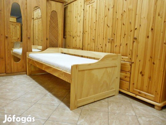 Fenyő ágy 2 db 90x200