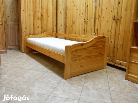 Fenyő ágy egyszemélyes 90x200