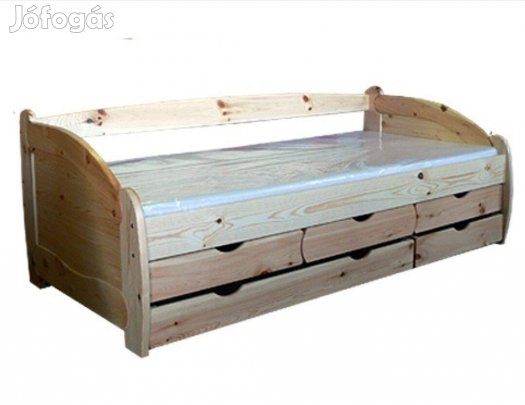 Fenyő ágy fa ágy 90x200cm