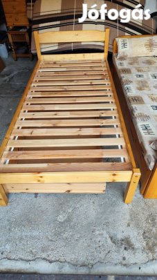 Fenyő ágyneműtartós ágy eladó