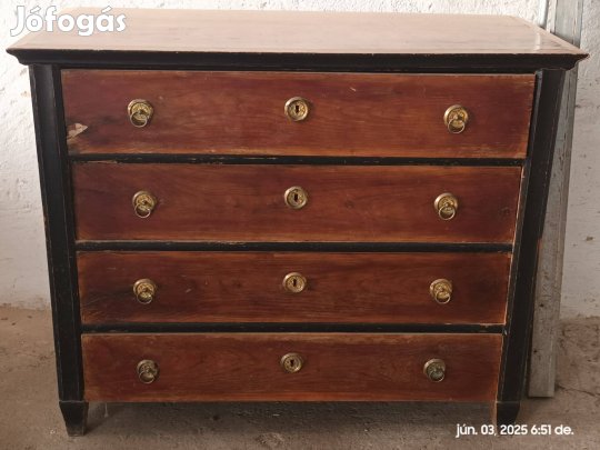 Fenyő antik komód
