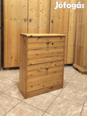 Fenyő cipősszekrény 60x80x24