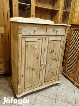 Fenyő cipősszekrény 96x134x48
