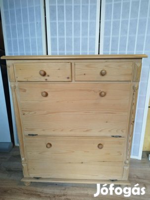 Fenyő cipősszekrény II