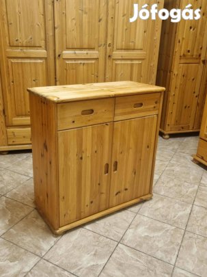 Fenyő cipősszekrény komód 85x88x40