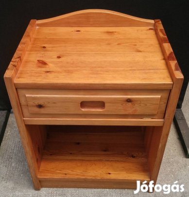 Fenyő éjjeliszekrény,1fiókos.Szép állapotban!