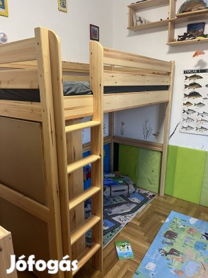 Fenyo emeletes gyerekagy 90x200