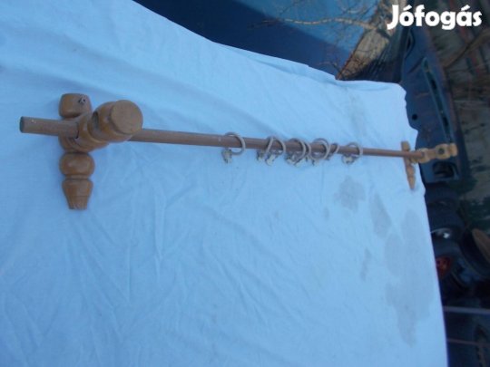 Fenyő fa karnis csipesszel karikákkal debreceni szállitás