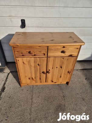 Fenyő fiókos komód szekrény