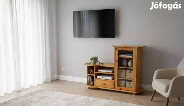 Fenyő fiókos szekrény