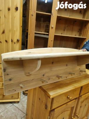 Fenyő fogas,kalaptartó 100x32x32