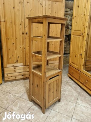 Fenyő fürdőszoba polc 45x143x44