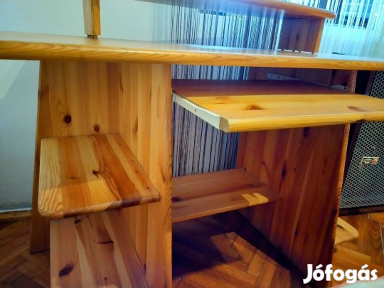 Fenyő író- és számítgépasztal