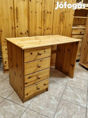 Fenyő íróasztal 105x74x55