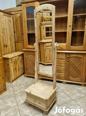 Fenyő keretes tükör 47x165x38