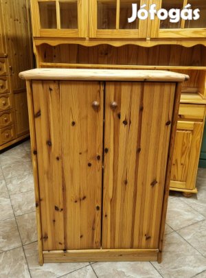 Fenyő kis szekrény 78x110x38
